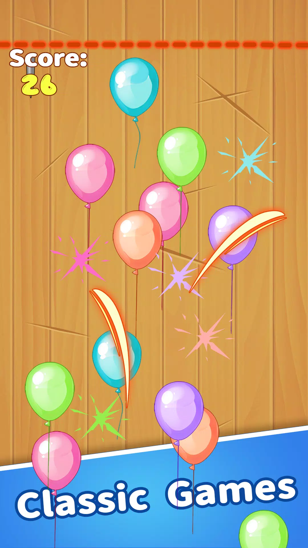 Crazy Breaking Balloons 스크린샷 1