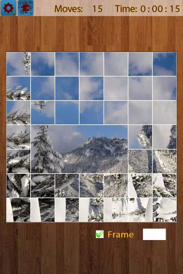 Snow Landscape Jigsaw Puzzles Captura de pantalla 4