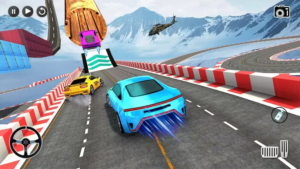 Schermata Mega Ramp Car Stunt Racing 3d 3