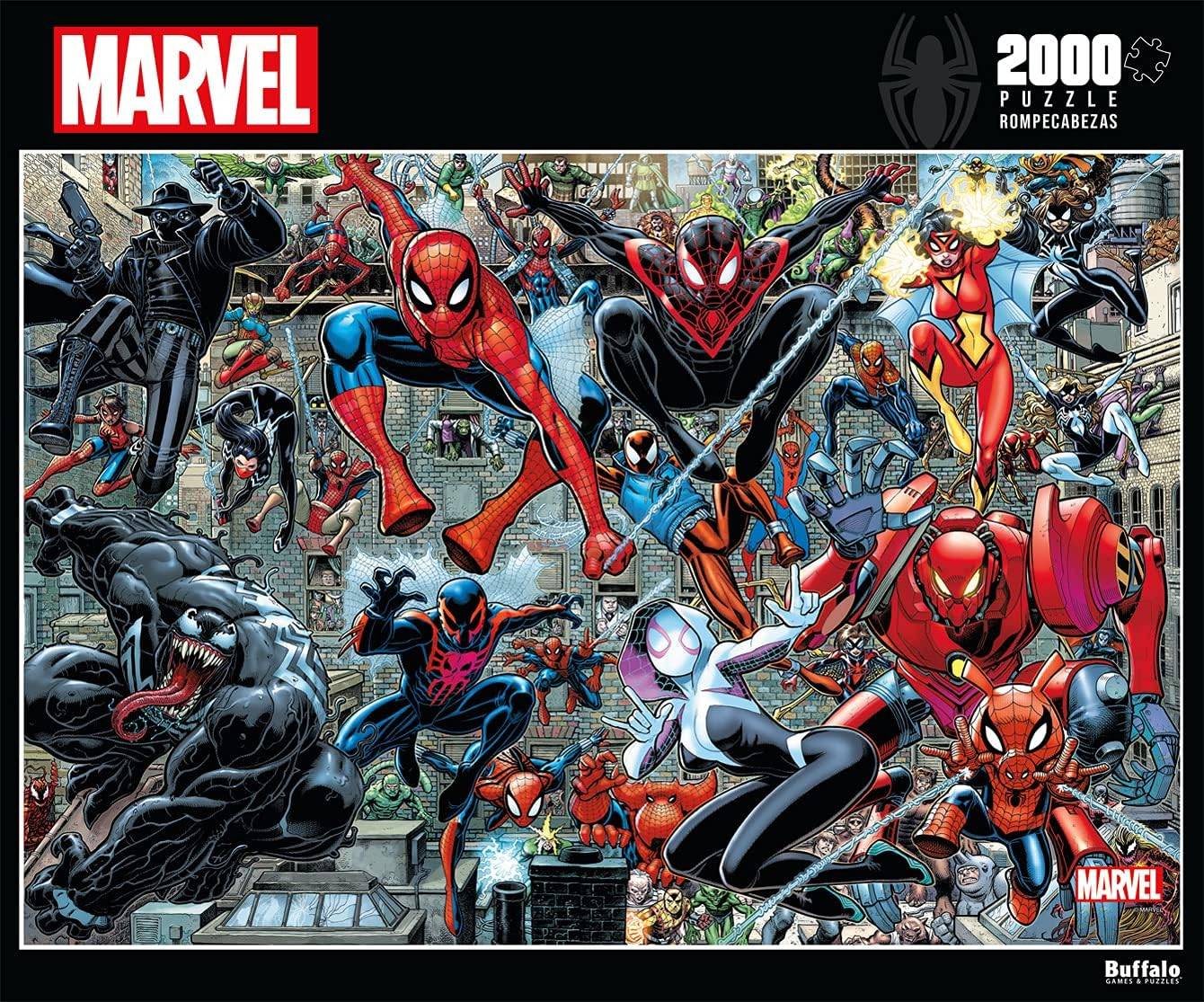 Buffalo Games Marvel Spider-Verse 2000 Piece Jigsaw Puzzle