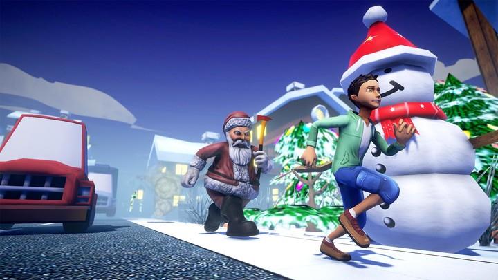 Ice Scream Scary Santa Game Screenshot 1