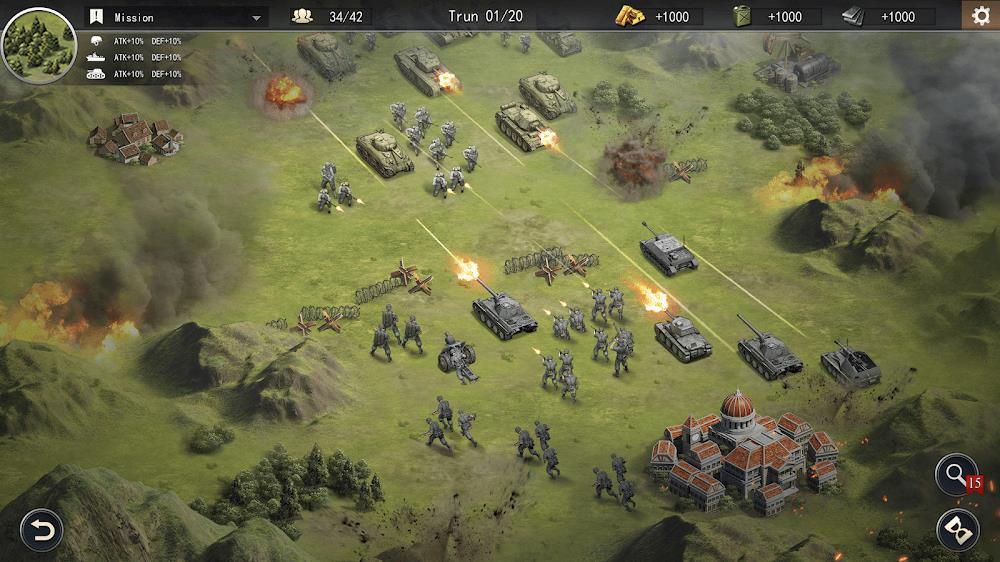 World War 2: Strategy Games Screenshot 2