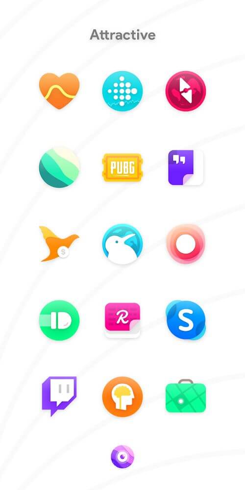 Nebula Icon Pack Mod ภาพหน้าจอ 2