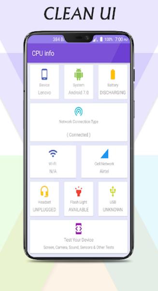 CPU-Z : Device & System info for Android™應用截圖第4張