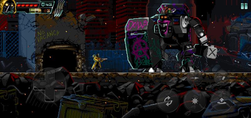 Huntdown: Cyberpunk Adventure Tangkapan skrin 3