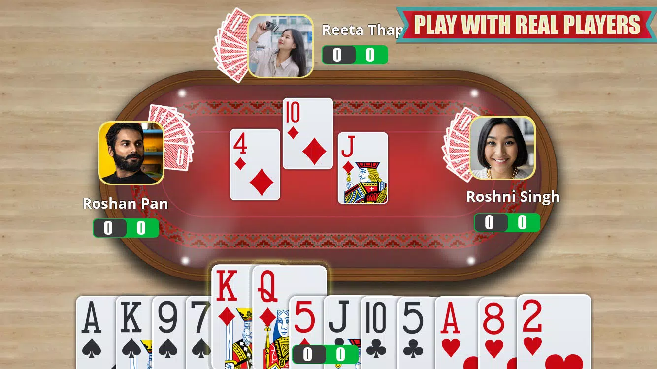 Call Break Online Card Game Ảnh chụp màn hình 3