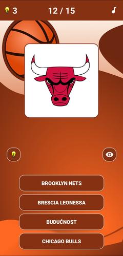 Basketball Logo Quiz Screenshot 1