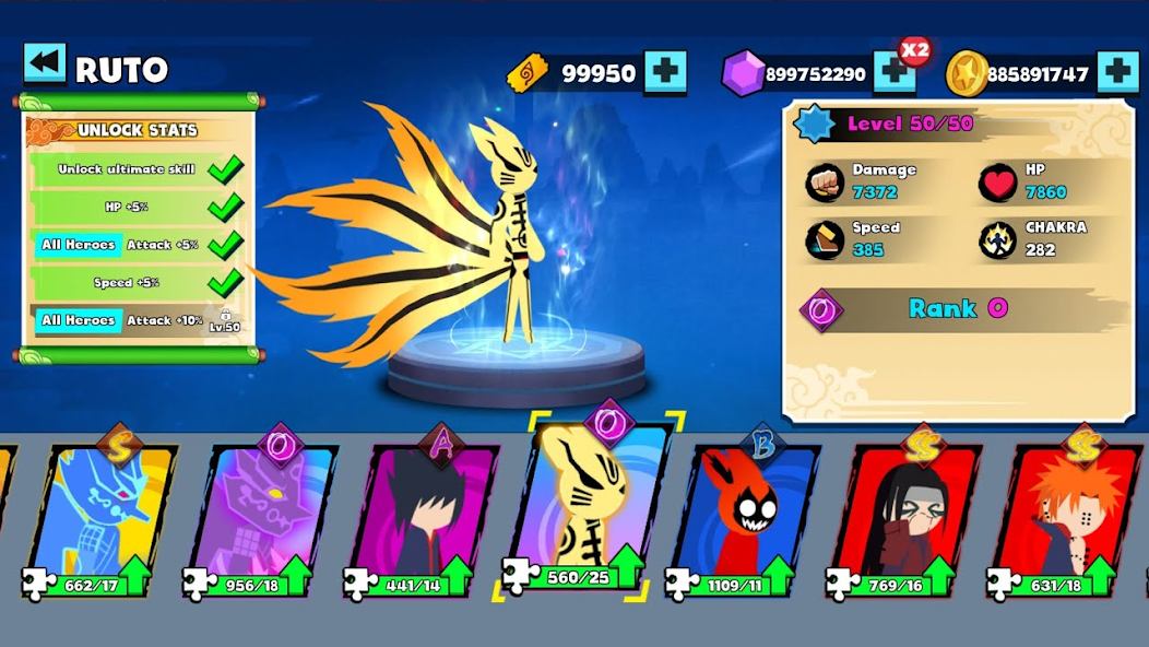Stickman Ninja Fight 3v3 Mod Screenshot 2