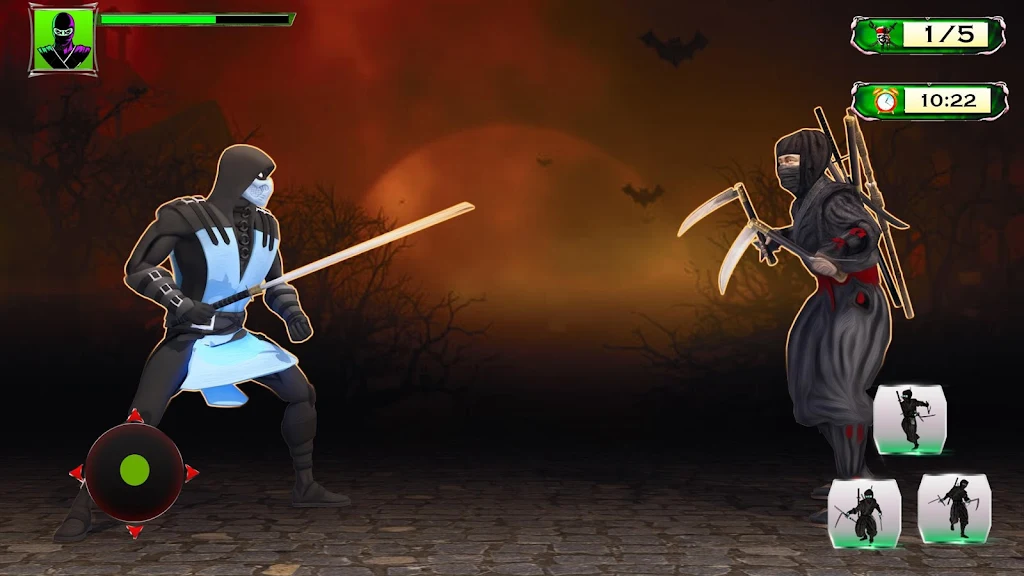 Ninja Hero Assassin Samurai Pirate Fight Shadow Скриншот 4