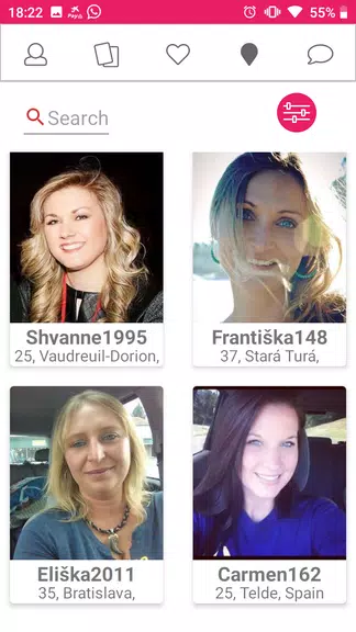 senior dating and chat Скриншот 1