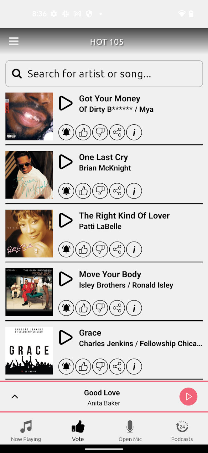 HOT 105 FM Miami Screenshot 1