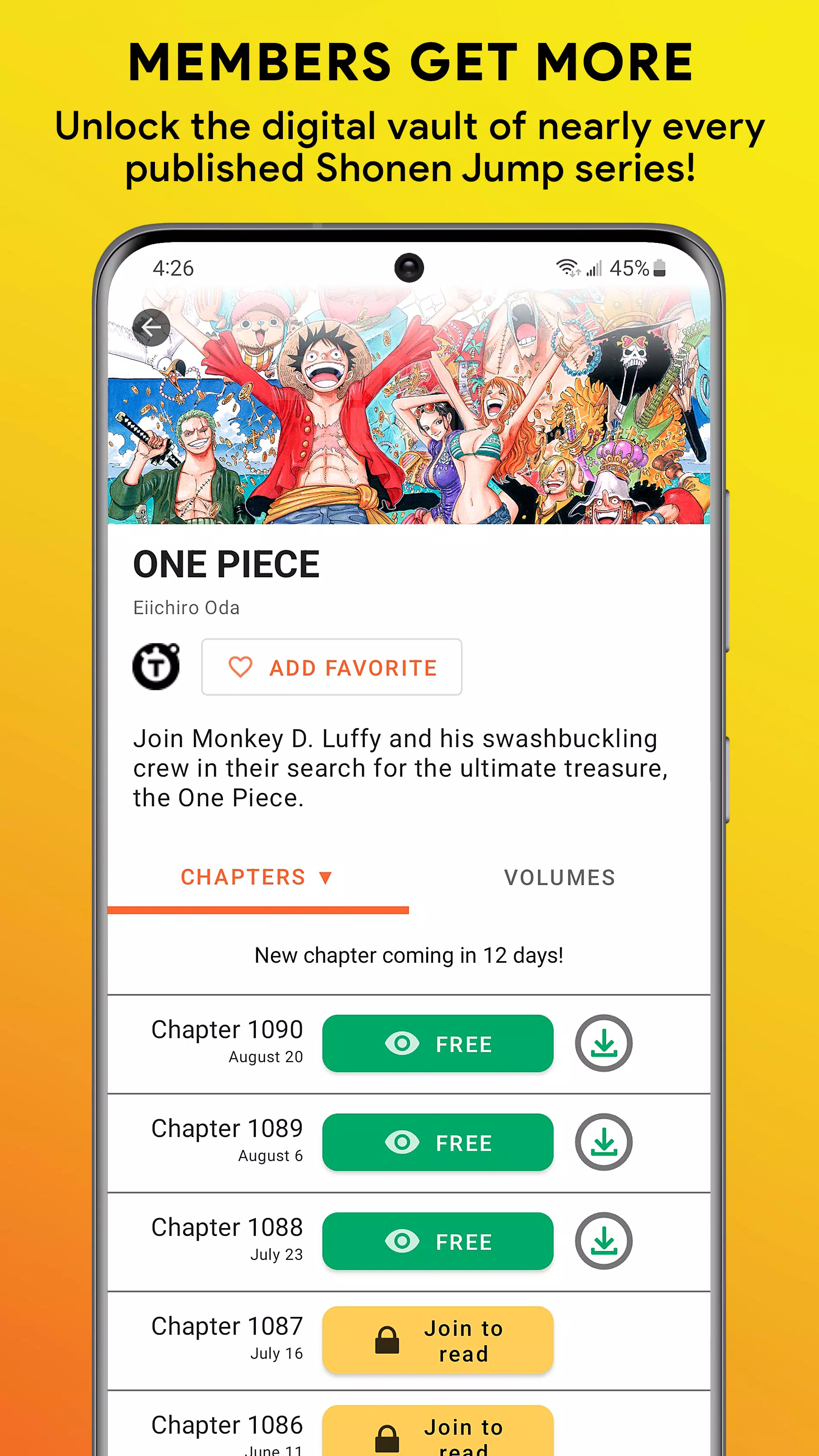 Shonen Jump Manga & Comics应用截图第3张