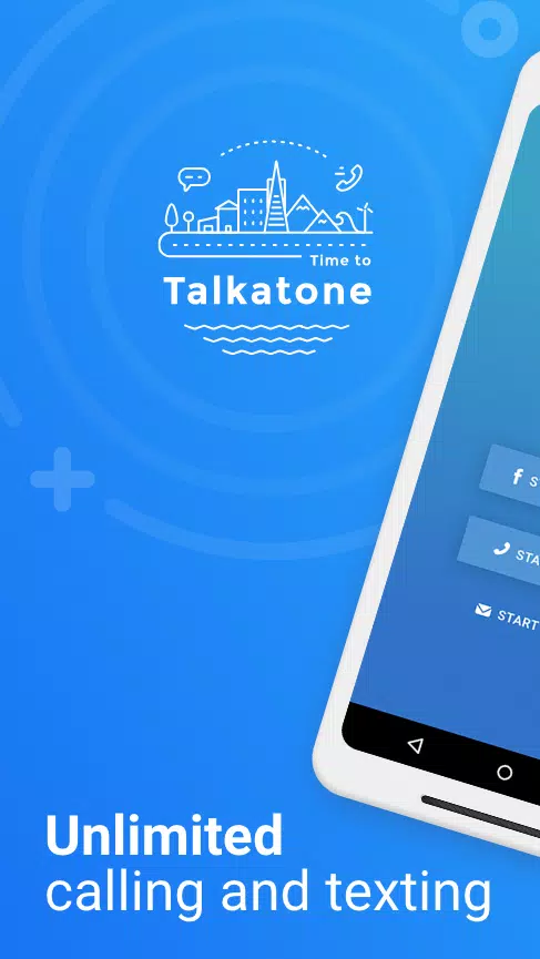 Talkatone: Texting & Calling Скриншот 1