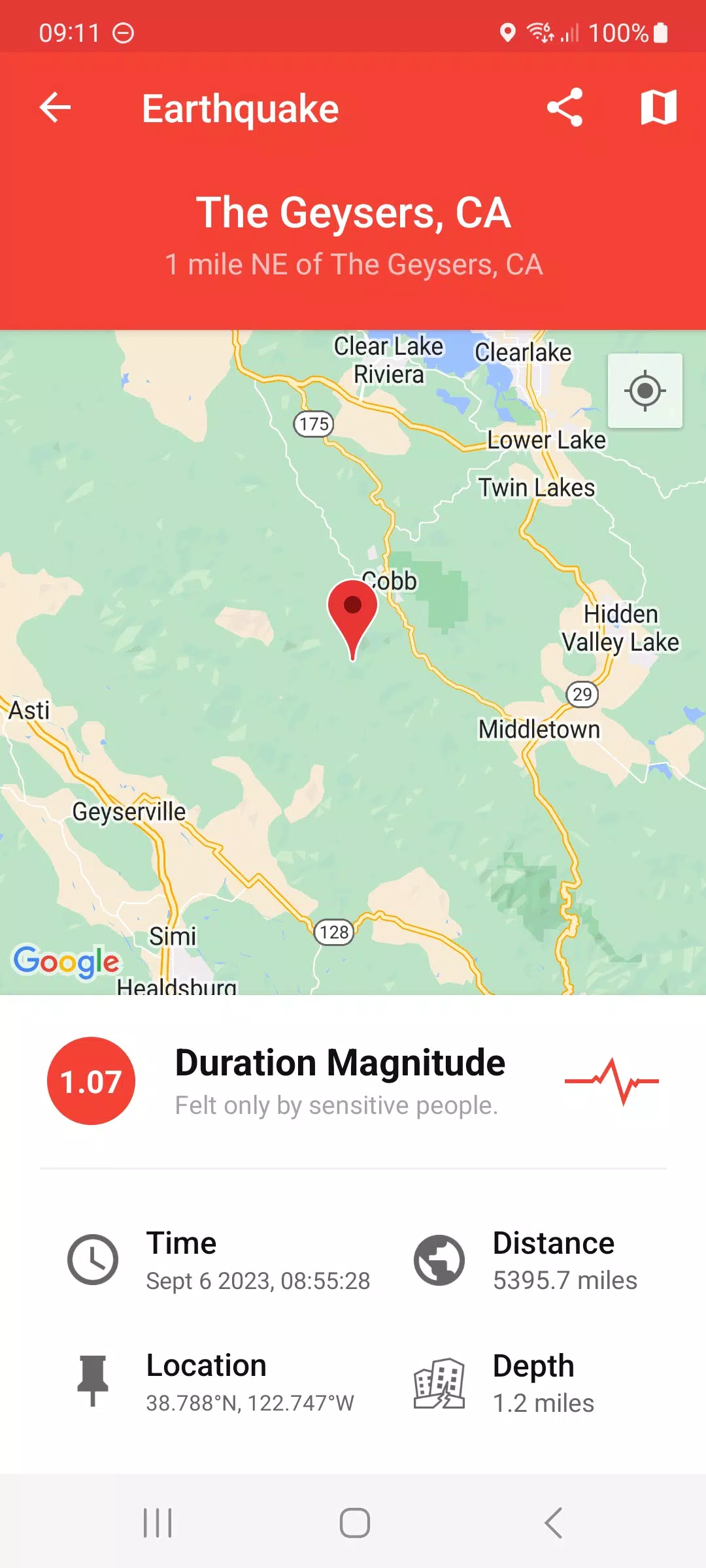 My Earthquake Alerts应用截图第1张