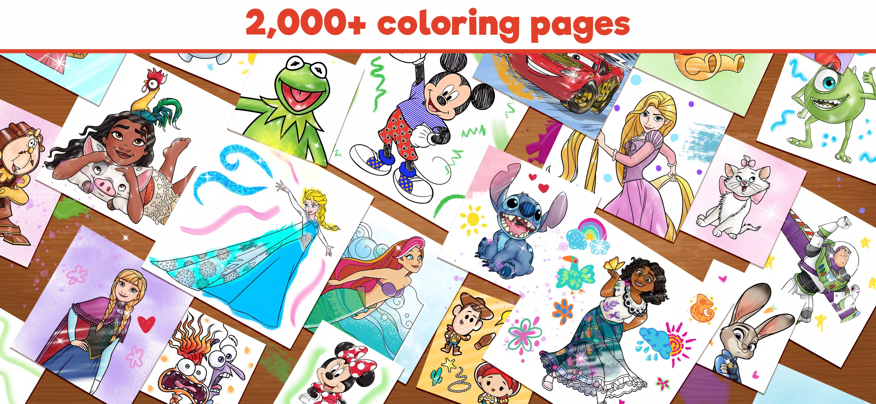 Disney Coloring World Zrzut ekranu 2