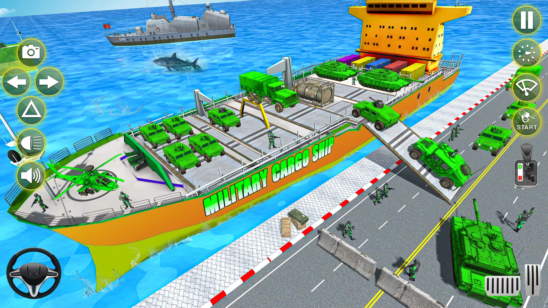 US Army Truck Sim Vehicles Screenshot 4