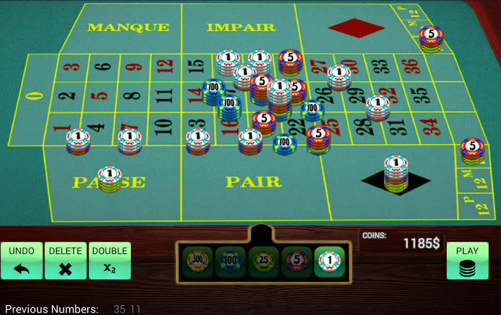 French Roulette Simulator Screenshot 3