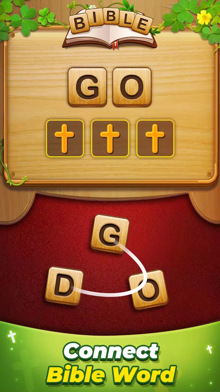 Bible Word Connect Puzzle Game Tangkapan skrin 3