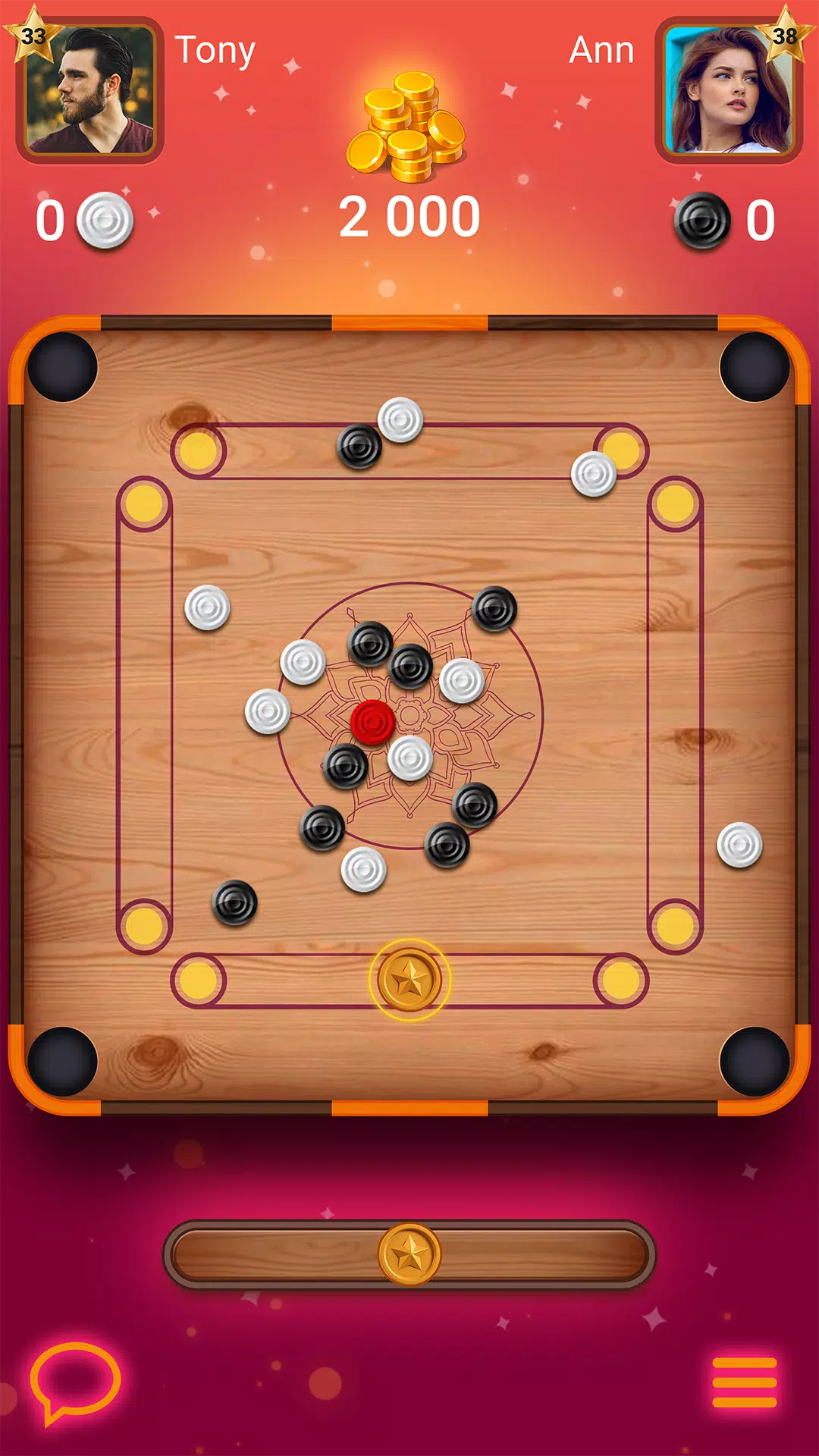 Carrom Lure - bilhar de disco Captura de tela 2