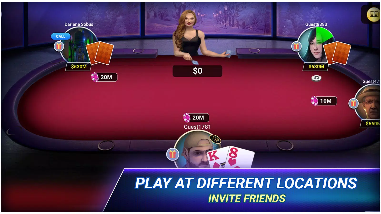 Poker Multiplayer by Zmist ภาพหน้าจอ 3