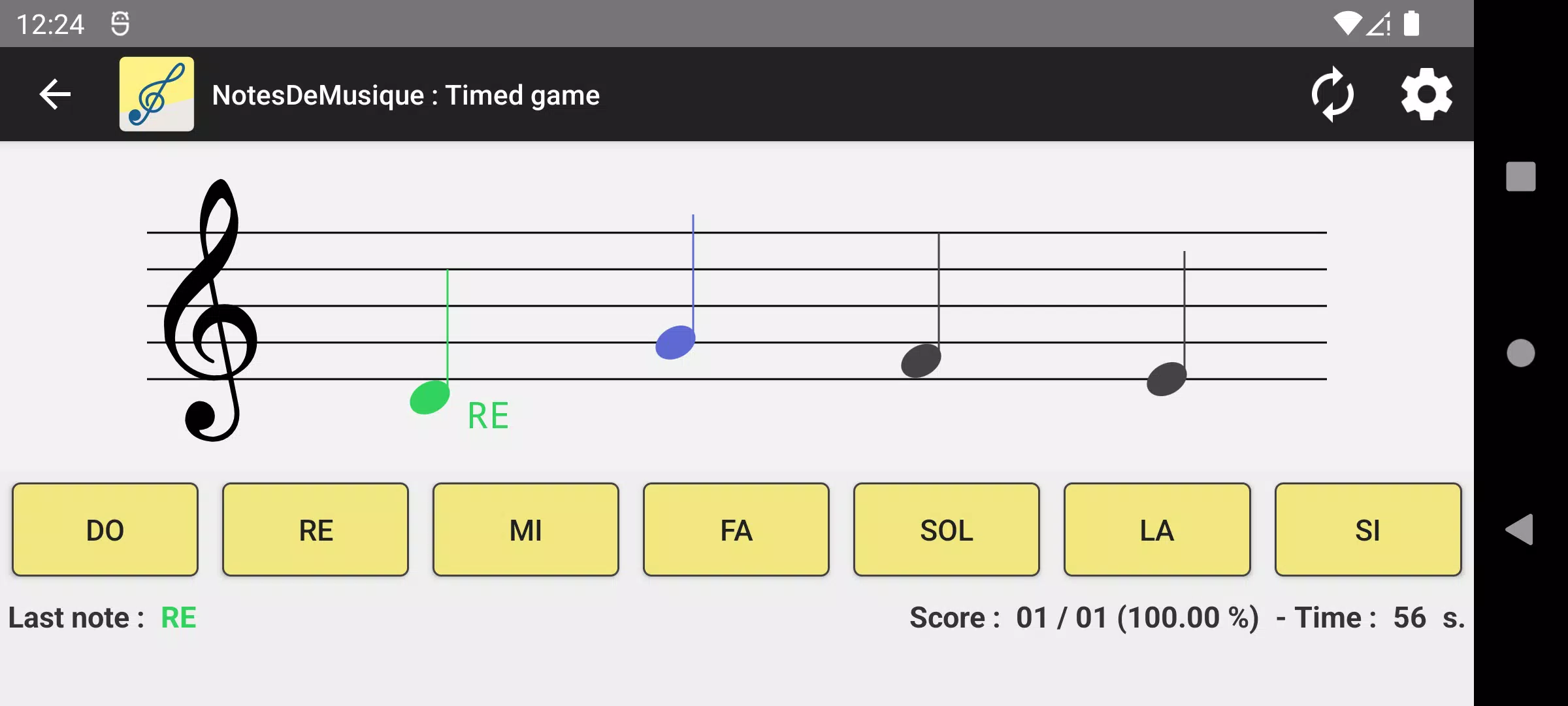 NotesDeMusique Schermafbeelding 1