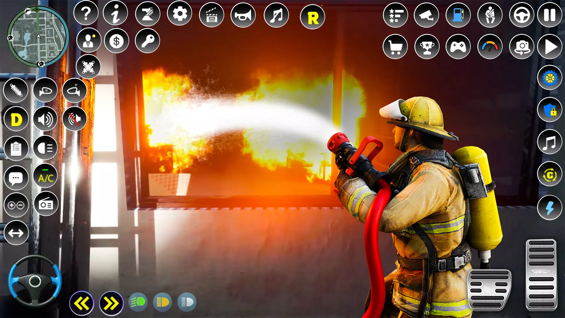 Firefighter :Fire Brigade Game Tangkapan skrin 4