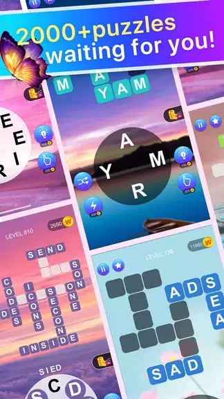 Word Games Master - Crossword Ảnh chụp màn hình 3