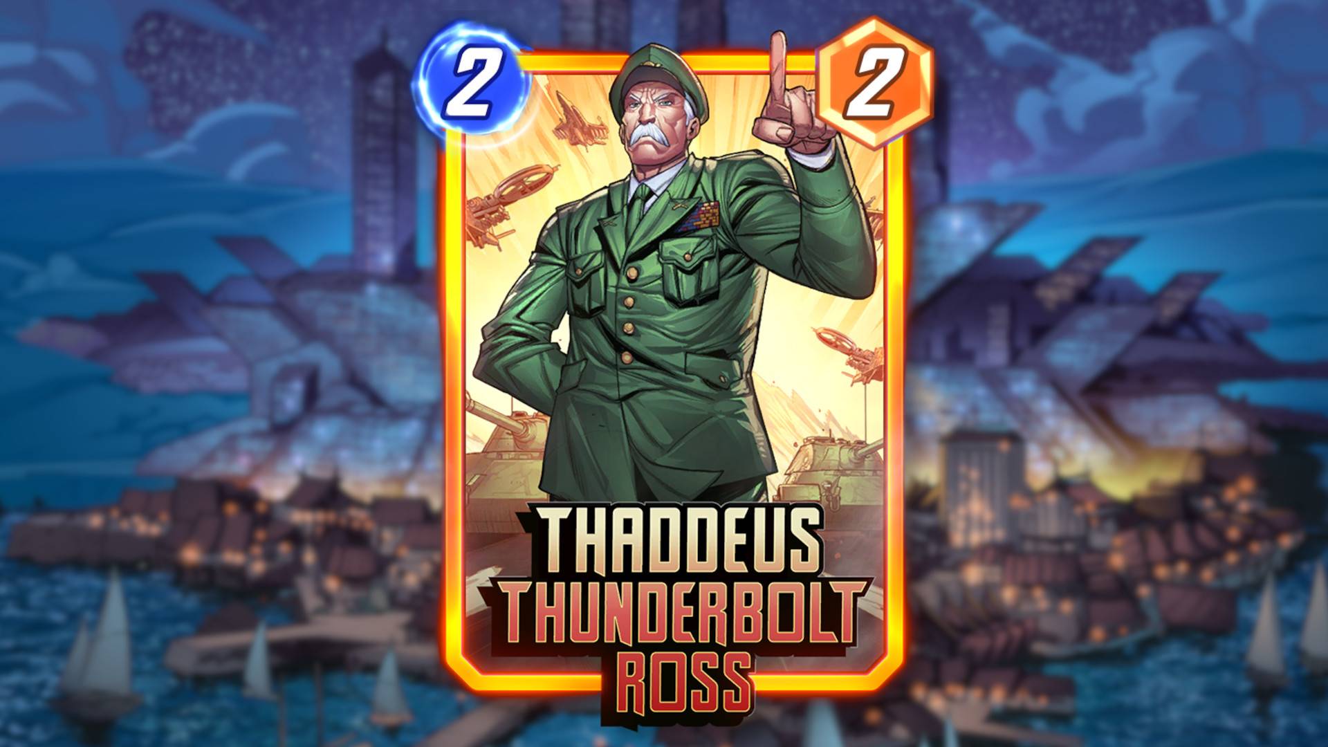 Top Thaddeus Thunderbolt Ross Decks para Marvel Snap