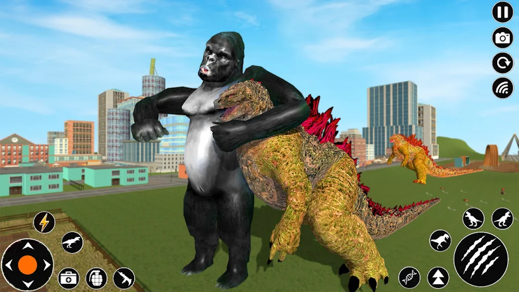 Gorilla vs King Kong 3D Games Captura de tela 2