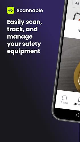 Scannable Safety Equipment App ภาพหน้าจอ 1