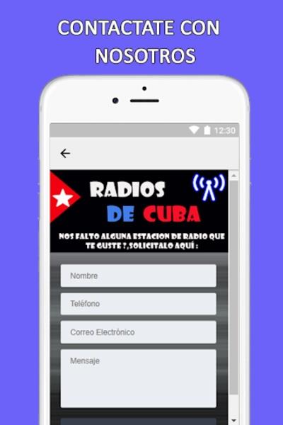 RadiosdeCuba Screenshot 1