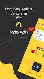 Kylo Vpn - Fast & Safe स्क्रीनशॉट 1