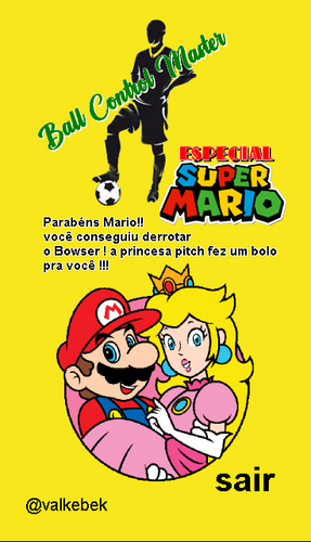 ball control master especial super mario Ekran Görüntüsü 4