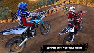 Dirt Track Bike Racing Tangkapan skrin 1