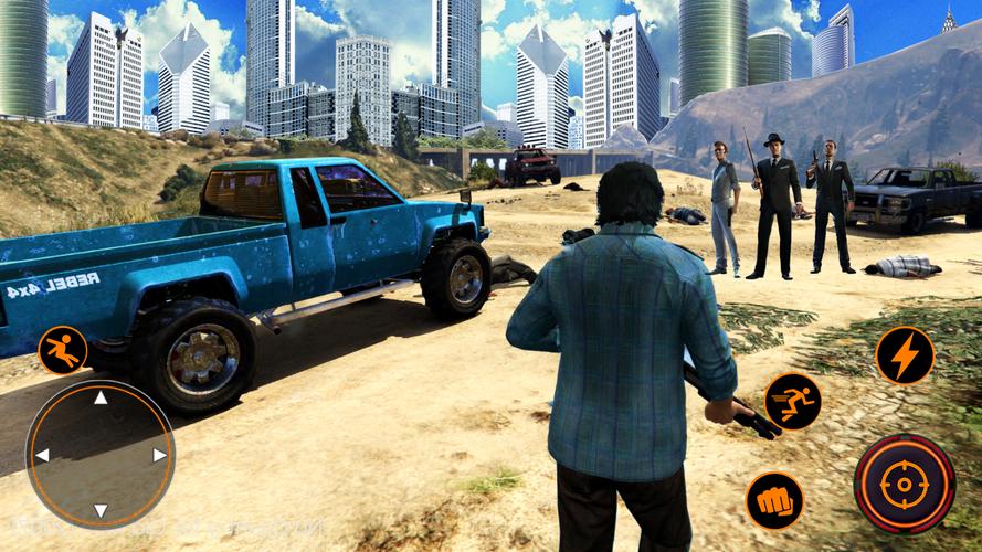 Gangster Simulator : Crime 3D Tangkapan skrin 1