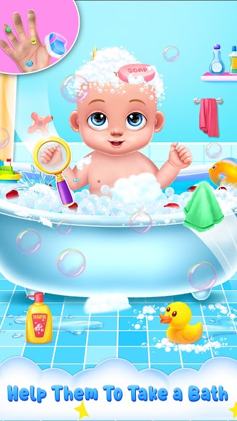 BabySitter DayCare Games Captura de pantalla 1