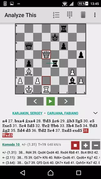 Komodo 10 Chess Engine Tangkapan skrin 1