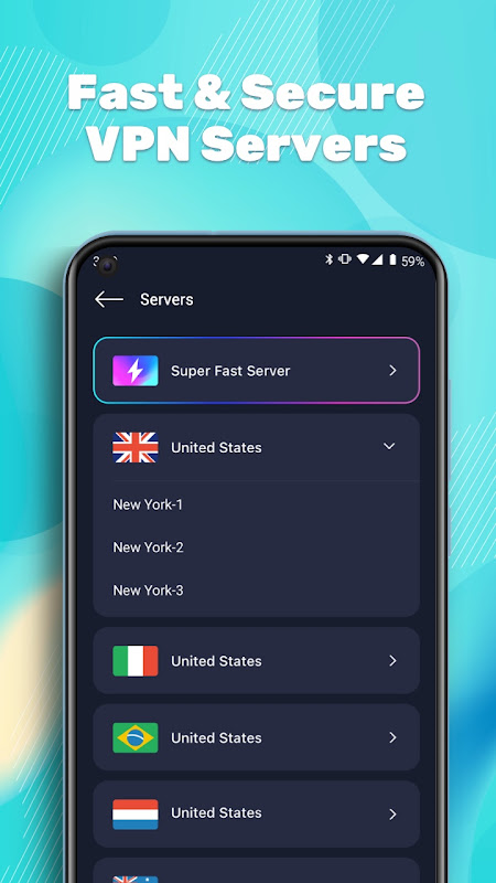 XMaster - Fast & Secure  VPN স্ক্রিনশট 4