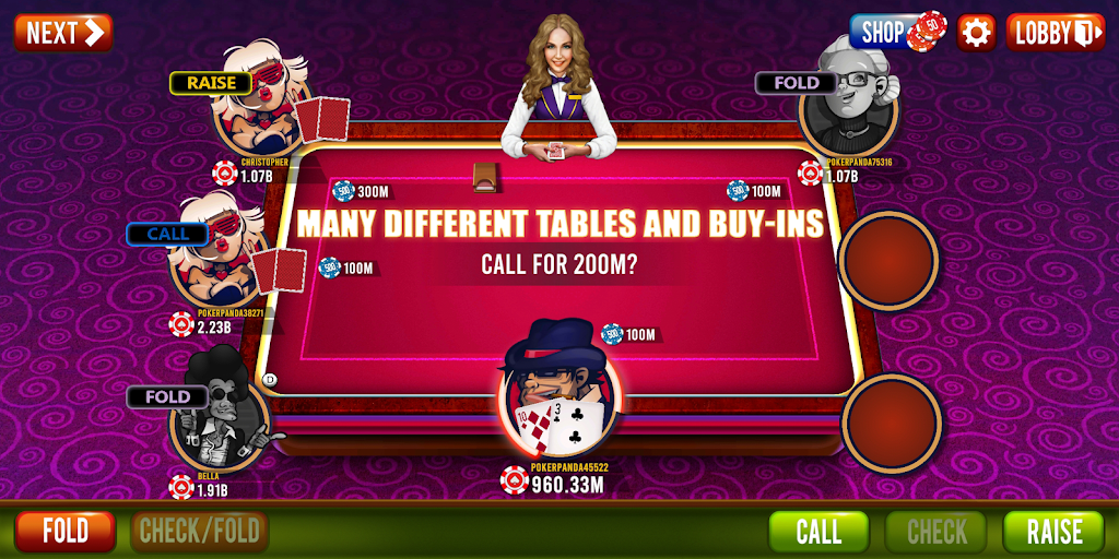 Poker Panda: World Poker Tour Screenshot 2