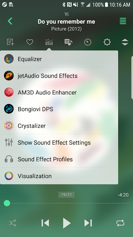 Schermata jetAudio+ Hi-Res Music Player Mod 1