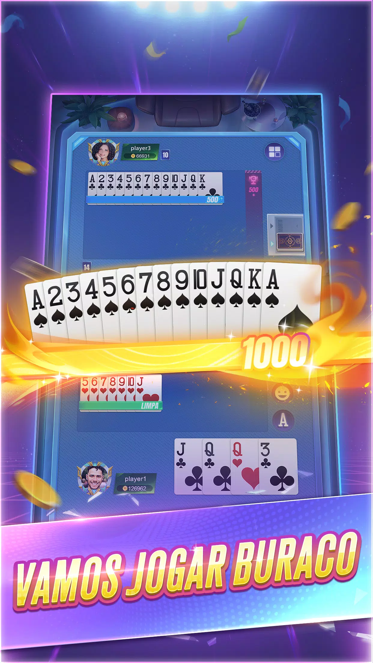 Golden Truco: Domino&Buraco应用截图第3张