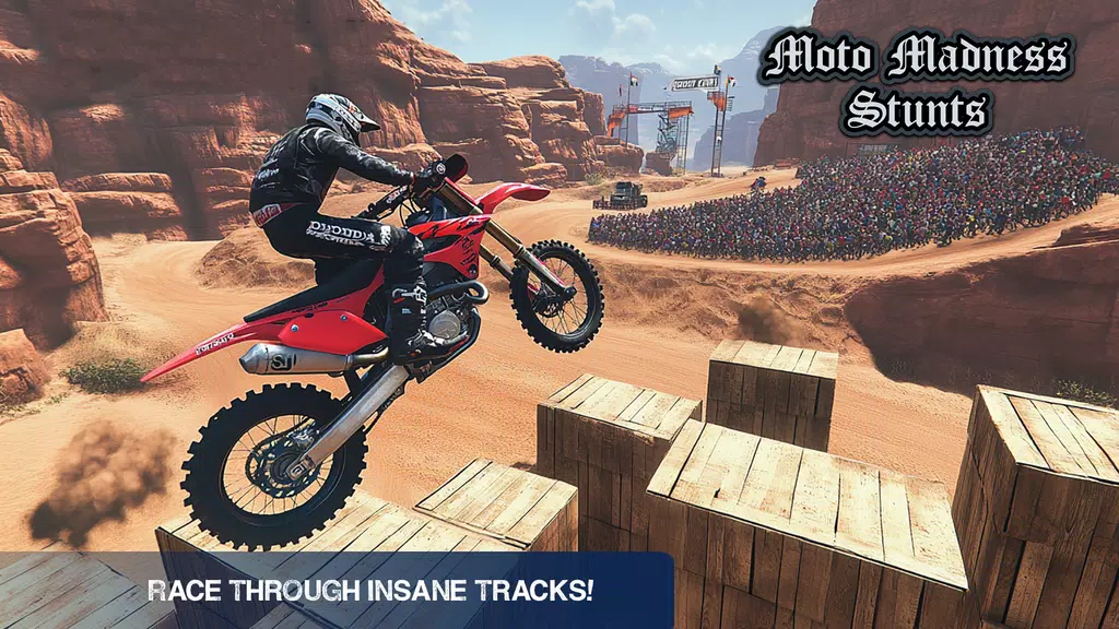 Moto Madness Stunt moto Race Скриншот 4