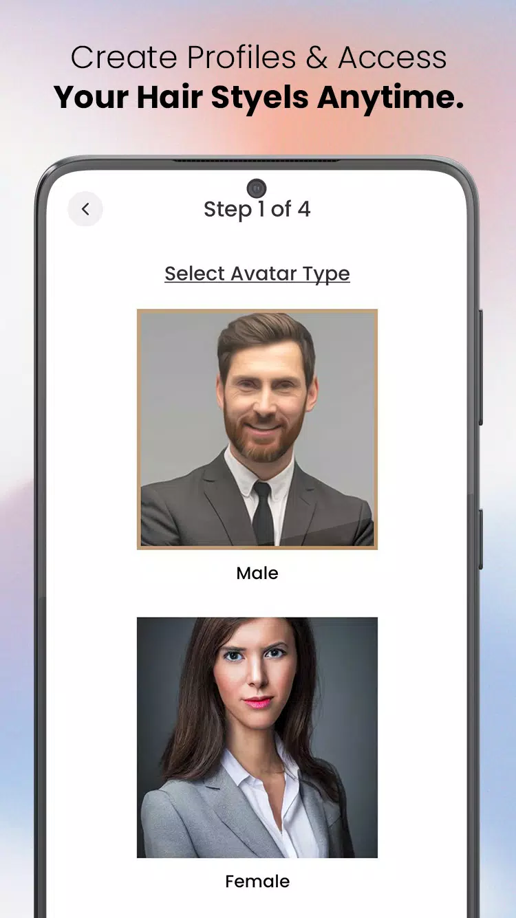 CutAI - AI Hair Style Changer Capture d'écran 3