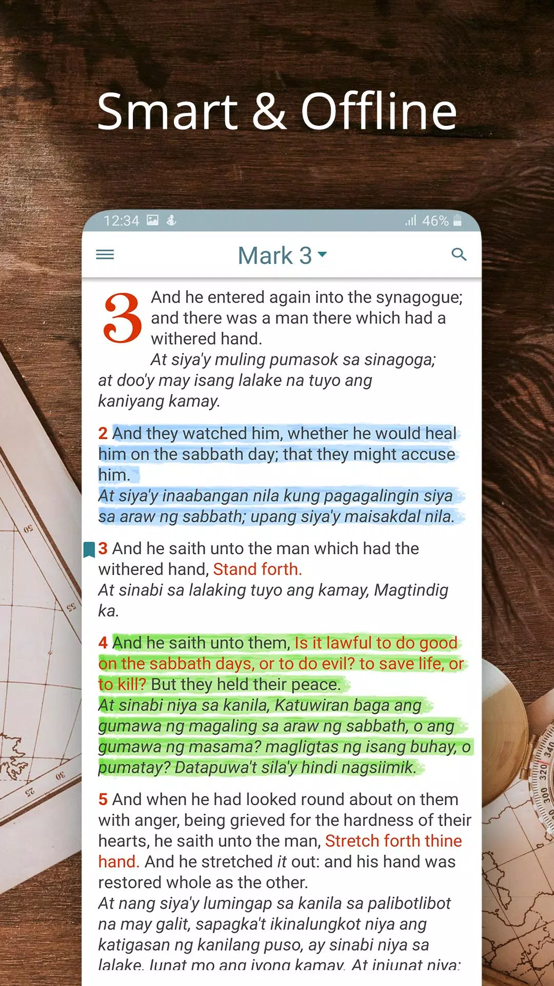 English Tagalog Bible Offline スクリーンショット 1