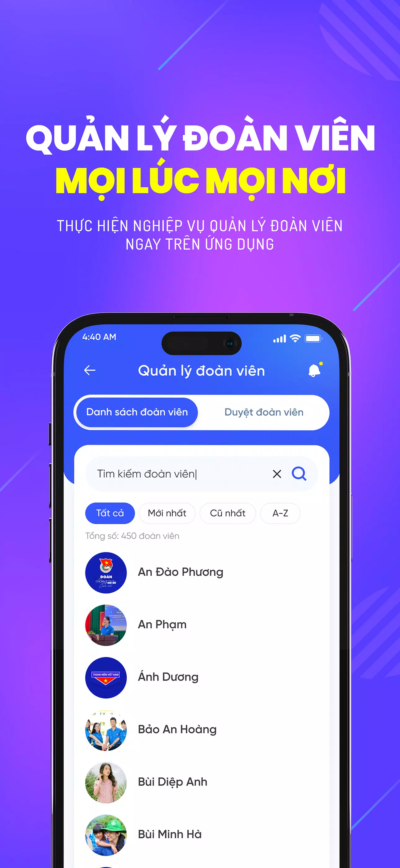 Thanh niên Việt Nam Ảnh chụp màn hình 4