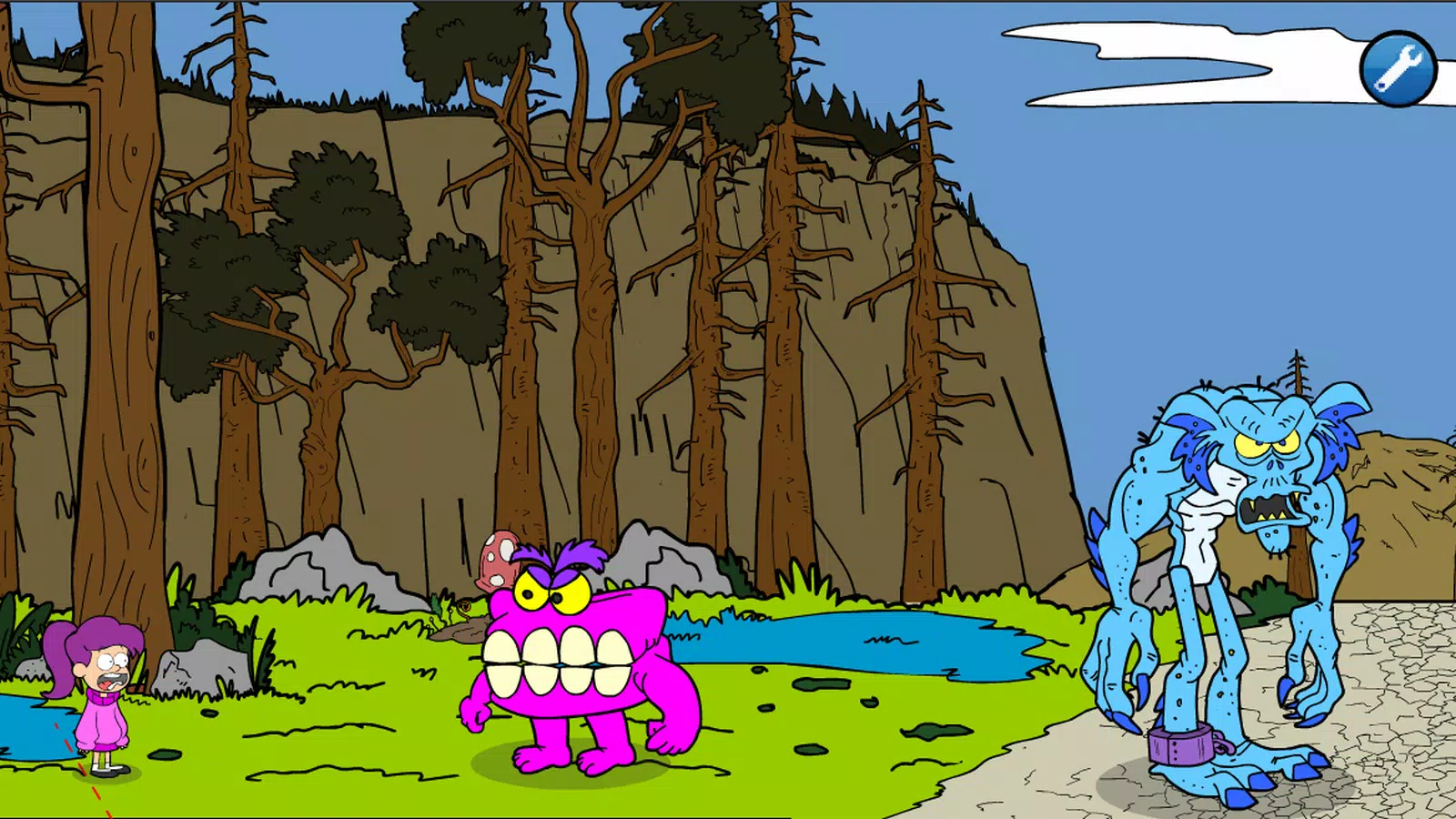 Gravity Forest Saw Trap Captura de tela 1