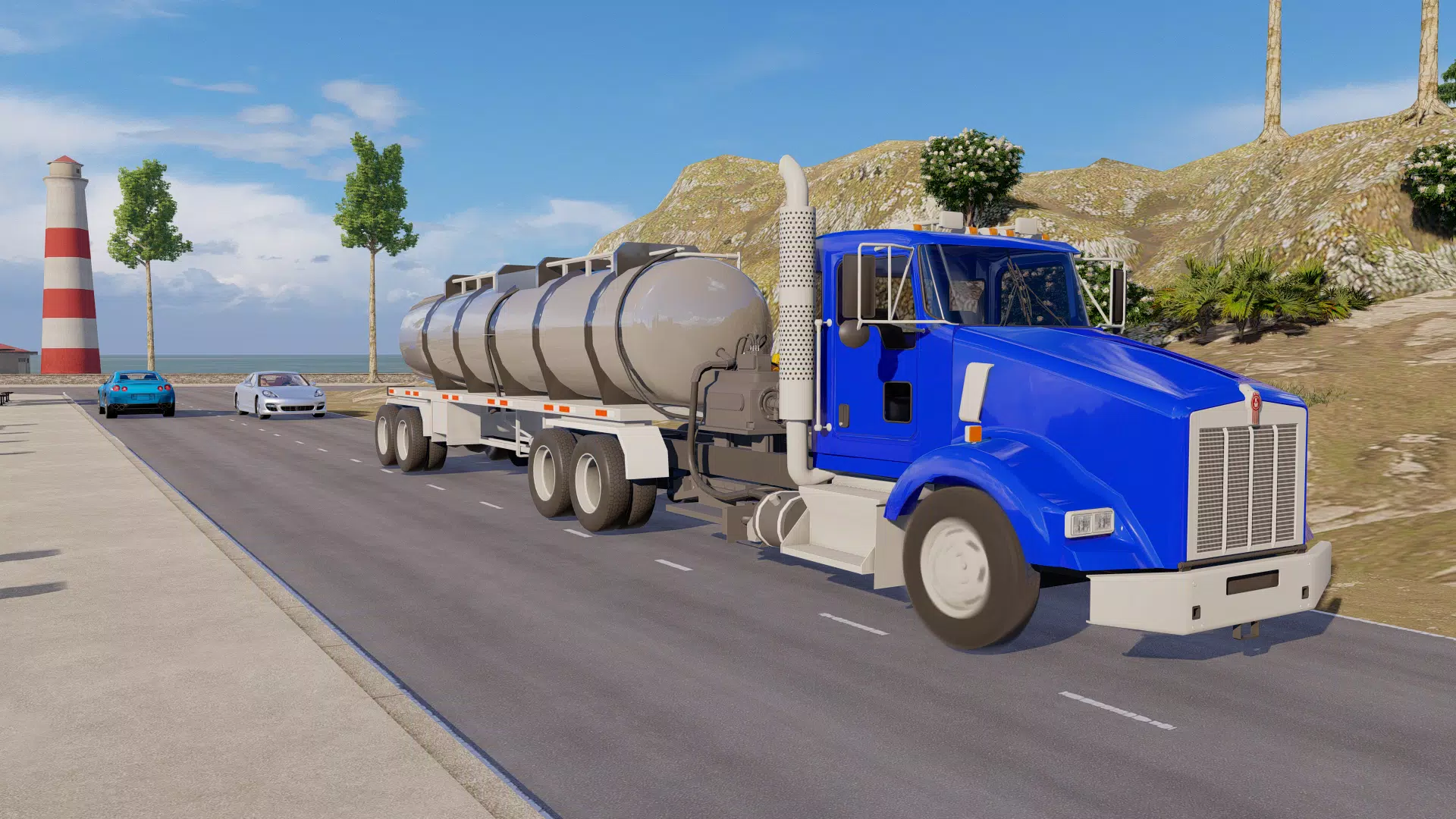 Truck Driving Sim Oil War Game Screenshot 4