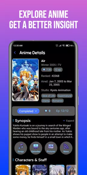 AniLista - MyAnimeList Client應用截圖第2張