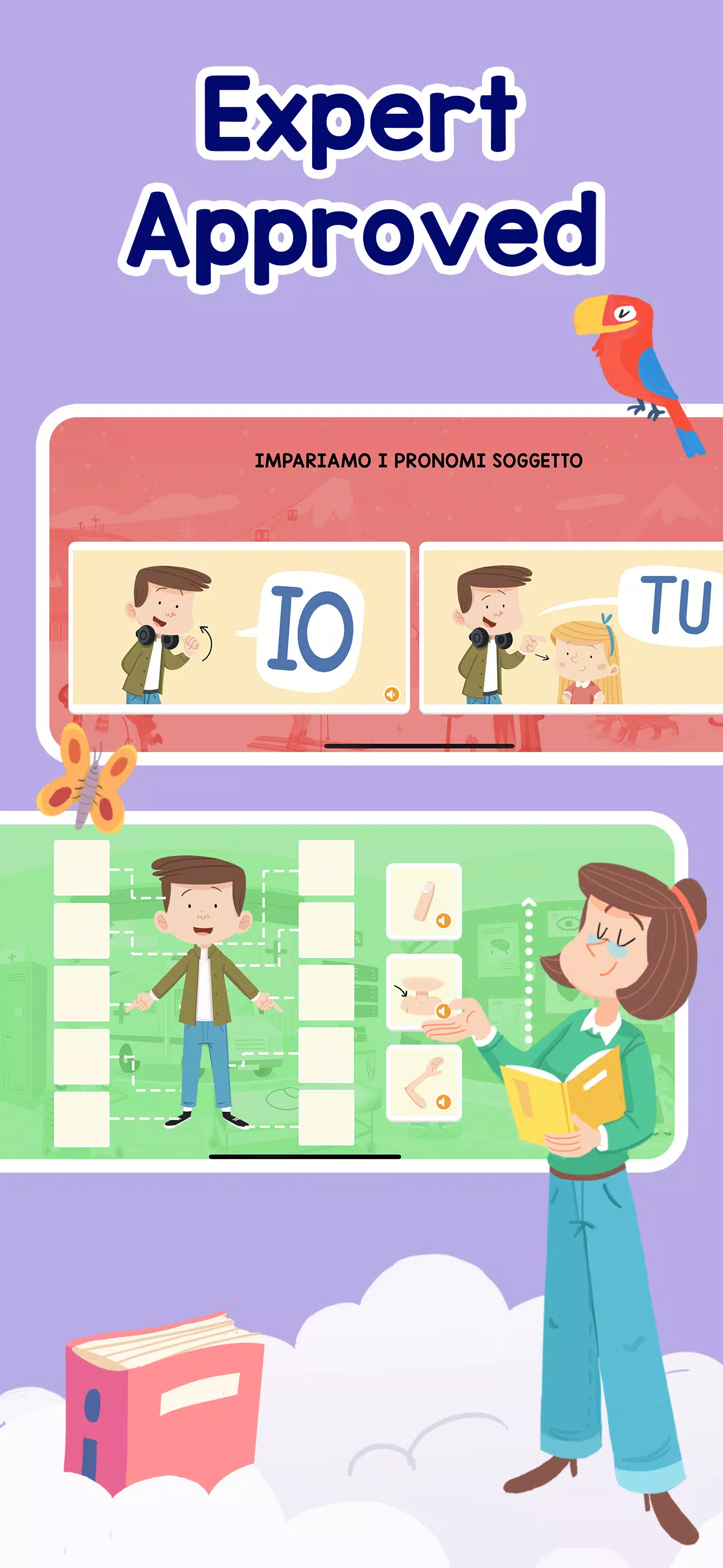 LANGUAKIDS: Italian for kids Captura de tela 4