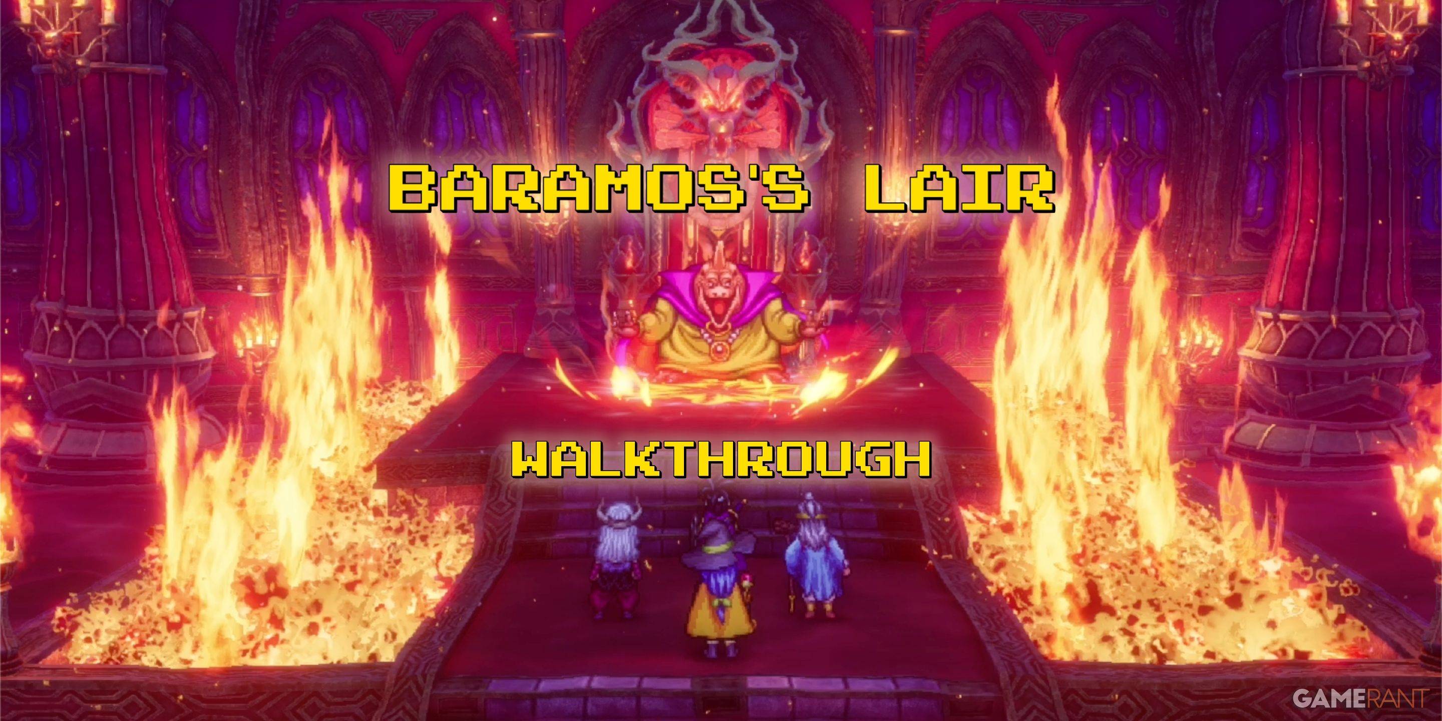 Dragon Quest 3 Remake: Walkthrough della tana di Baramos
